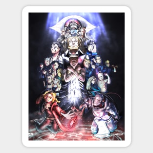 Fullmetal Alchemist Movie Poster Sticker